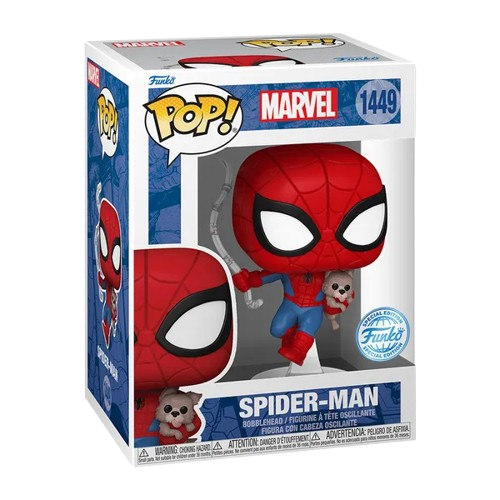 Spiderman - Spiderman With Sandwich (Dog) #1449 Funko Pop!