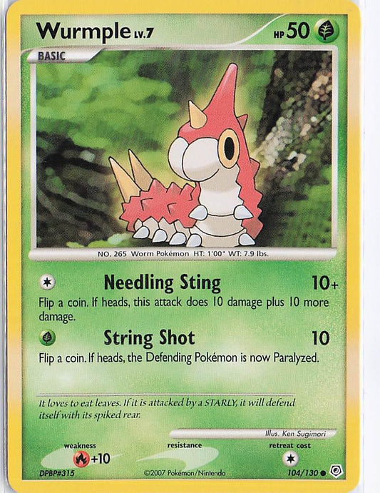 Wurmple LV.7 104/130