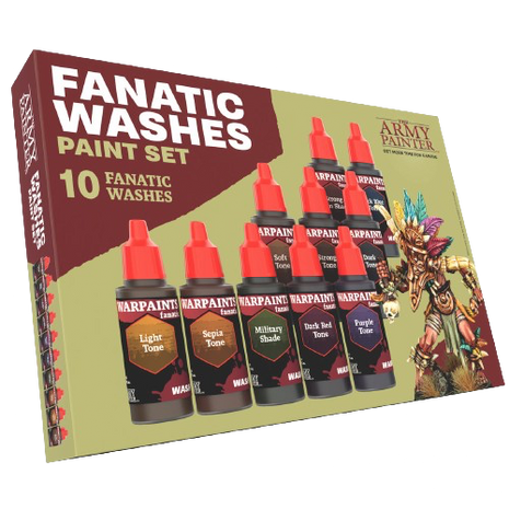 The Army Painter - Warpaints Fanatic: Washes Paint Set