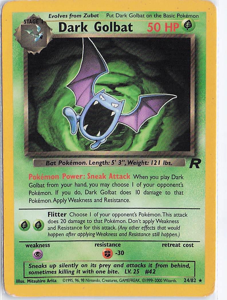 Dark Golbat 24/82 (D)