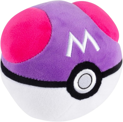 Pokemon - Master Ball 4" Plush