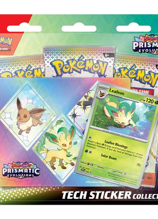Pokemon - Prismatic Evolutions Tech Sticker Collection