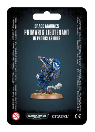 Warhammer 40K - Space Marines: Primaris Lieutenant In Reiver Armour