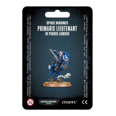 Warhammer 40K - Space Marines: Primaris Lieutenant In Reiver Armour