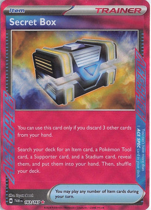 Secret Box 163/167