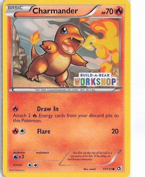 Charmander 17/113 (Build a Bear)