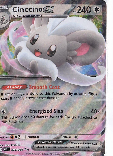 Cinccino ex 073/086