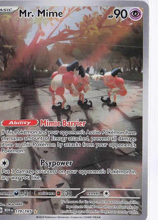 Mr. Mime 179/165