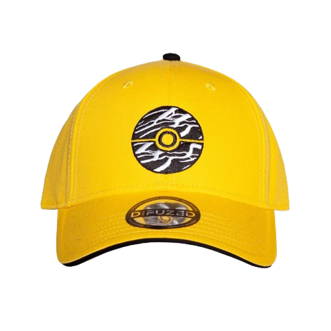 Pokemon - Difuzed Yellow Pokeball Cap