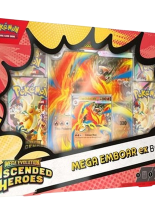 Pokemon - Ascended Heroes Mega Emboar ex Box