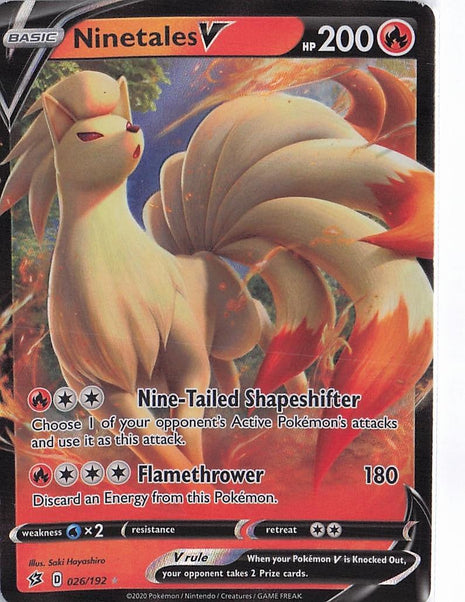 Ninetales V 026/192