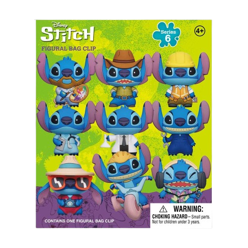 Disney Stitch - Series 6: 3D Character Bag Clip Blind Bag