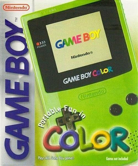 Gameboy Color Kiwi Console Boxed (Gameboy Color) - Preowned