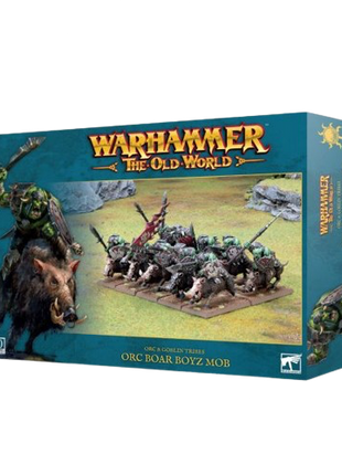 Warhammer: The Old World - Orc & Goblin Tribes: Orc Boar Boys Mob