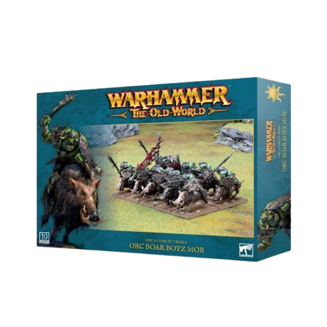 Warhammer: The Old World - Orc & Goblin Tribes: Orc Boar Boys Mob