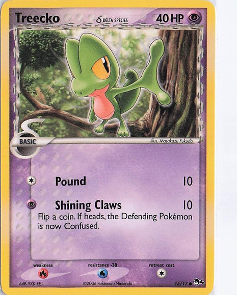 Treecko 15/17