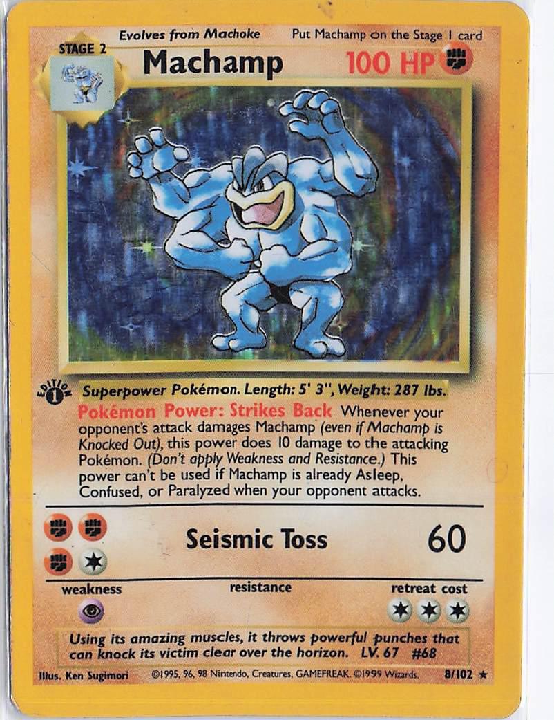 Machamp 8/102 (1st)(H)(D)
