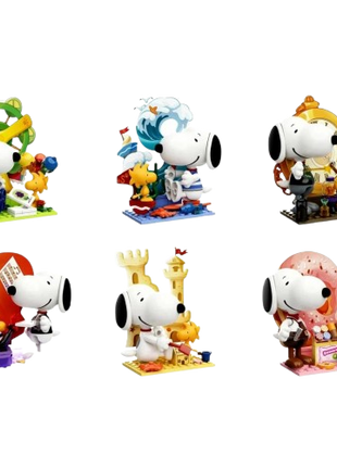 Peanuts - Snoopy Letter World Building Block Blind Box