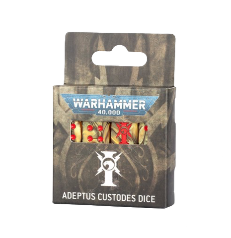Warhammer: 40k - Adeptus Custodies Dice