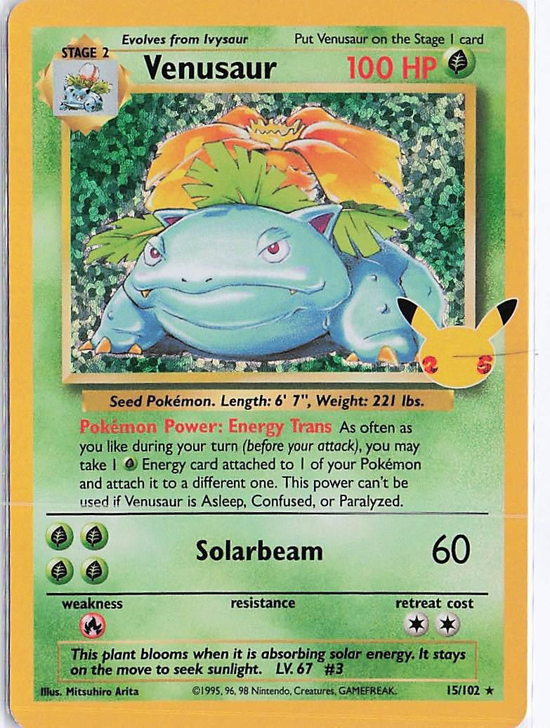 Venusaur 15/102 (H) (S)