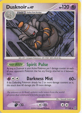 Dusknoir LV.47 17/100