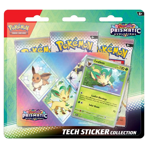 Pokemon - Prismatic Evolutions Tech Sticker Collection