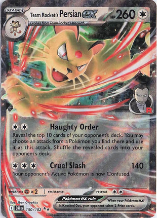 Team Rocket's Persian ex 150/182