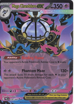 Mega Chandelure ex 038/084
