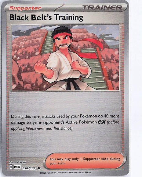 Black Belt’s Training 098/131 (Pokeball)