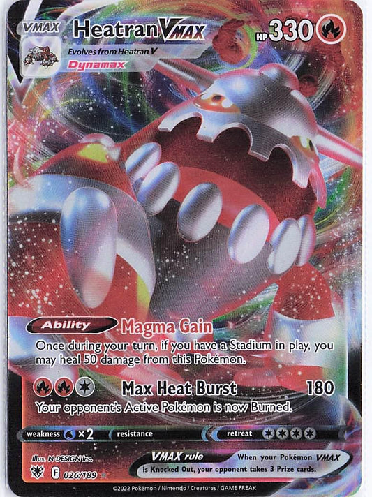 Heatran VMAX 026/189