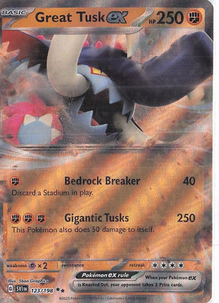 Great Tusk ex 123/198