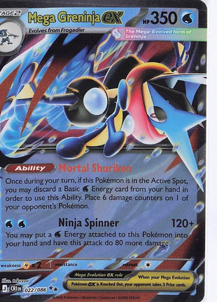 Mega Greninja ex 022/086