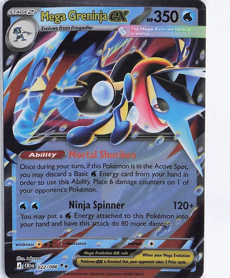 Mega Greninja ex 022/086