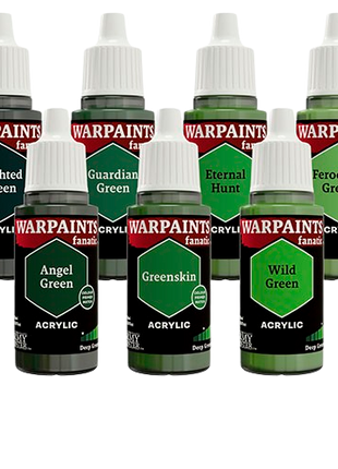 The Army Painter - Deep Greens Flexible Triad PLUS+ Paint Set