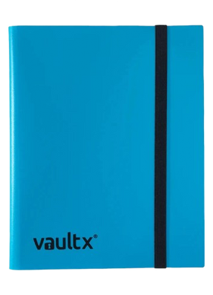 Vault X - Blue 9 Pocket Strap Binder