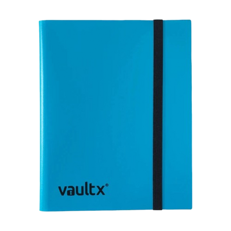 Vault X - Blue 9 Pocket Strap Binder