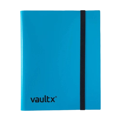 Vault X - Blue 9 Pocket Strap Binder
