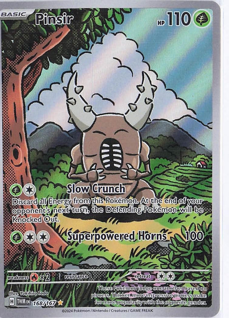 Pinsir 168/167
