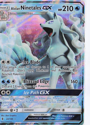 Alolan Ninetales GX 22/145