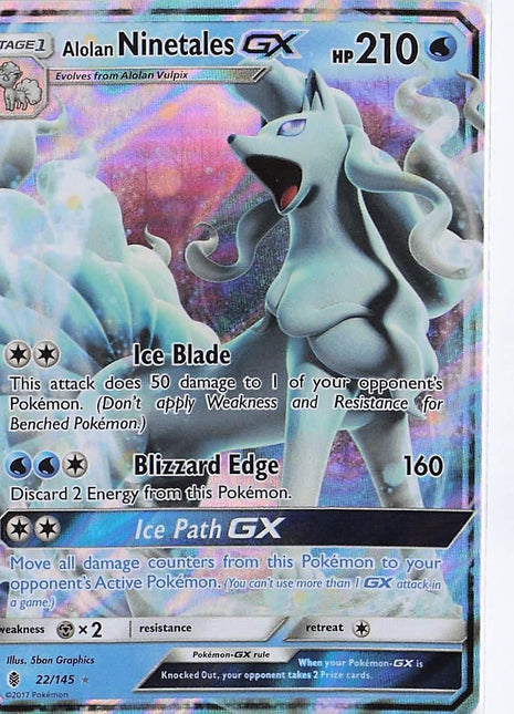 Alolan Ninetales GX 22/145