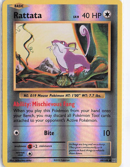 Rattata LV.9 66/108 (RH)
