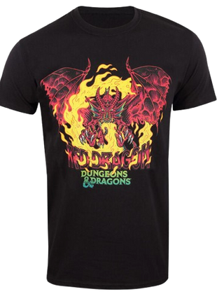 Dungeons & Dragons - Red Dragon Colour Pop T-Shirt