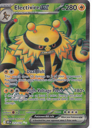 Electivire ex 212/182