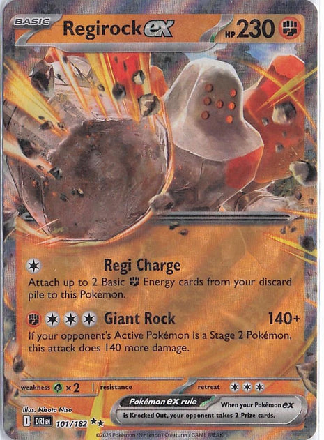 Regirock ex 101/182