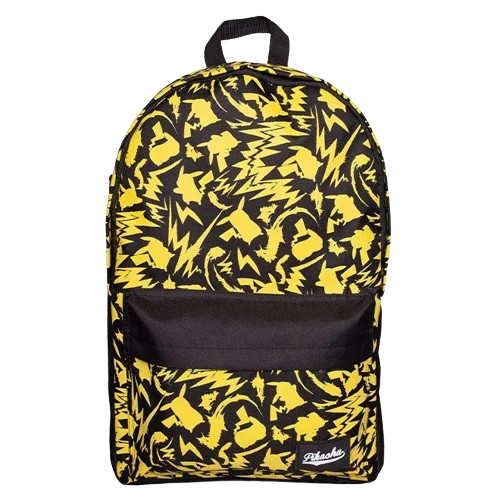 Pokemon - Difuzed Pikachu Black/Yellow Backpack