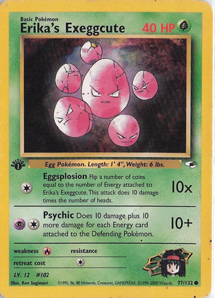 Erika’s Exeggcute 77/132 (1st)