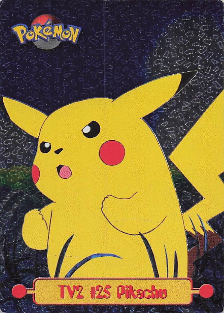 TV2 #25 Pikachu (H)