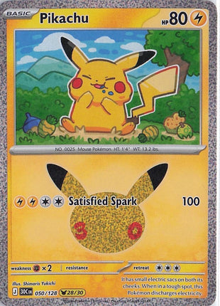 Pikachu 050/128 (H)
