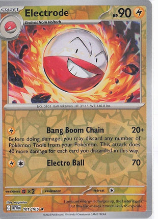 Electrode 101/165 (RH)