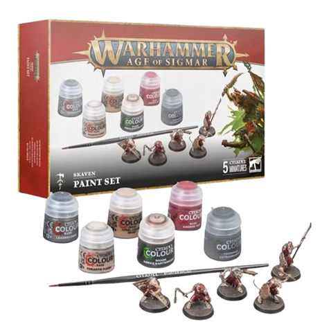 Warhammer: Age Of Sigmar - Skaven Paint Set
